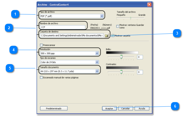 2.1.4.1 Archivo de configuración 